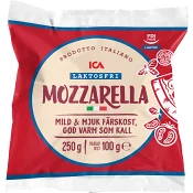 Mozzarella laktosfri 100g ICA