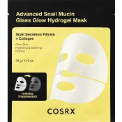 Ansiktsmask Advanced Snail Mucin Glow Hydrogel Mask 34g COSRX