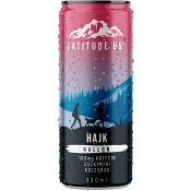 Energidryck Hajk - Hallon 33cl Latitude 65