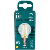 LED Klot E14 470lm(40W) Dimbar ICA