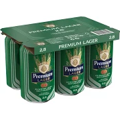 Öl Lager 2,8% 33cl 6-p Spendrups