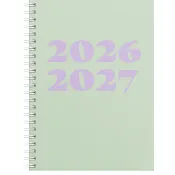 Kalender 26/27 Klara grön A5
