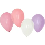 Ballonger rosa mix 8-p Happy Party