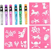 Tatueringspennor 6-p Robetoy