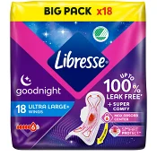 Binda Ultra Goodnight+ Wing 18-p Libresse