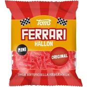 Godispåse Mini Ferrari Hallonsmak Original 80g Toms