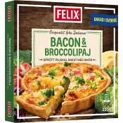 Bacon & broccolipaj Fryst 220g Felix