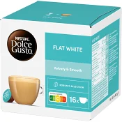 Kaffekapslar Flat white 16-p Dolce Gusto