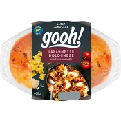 Färdigmat Lasagnette bolognese med mozzarella 400g Gooh