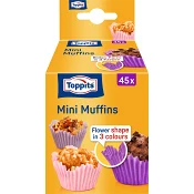 Muffinsform Mini Blomformad 45-p Toppits