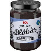 Blåbärssylt Extra fin 400g ICA
