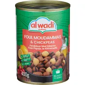 Favabönor med kikärter 400g Al Wadi