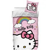 Bäddset Hello Kitty 150x210/50x60cm
