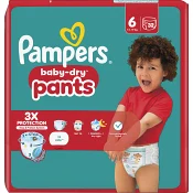 Byxblöjor Baby Dry Pants Strl 6 13-19kg VP 32p Pampers