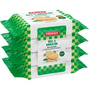 Snacks Multipack Dill/Gräslök 4P 123g Friggs