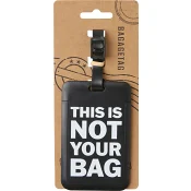 Bagagetag svart