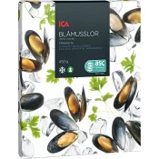 Blåmusslor Fryst 450g ICA