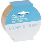 Packtejp Brun 38mmx66m ICA Home