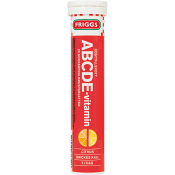 Brustablett ABCDE vitamin Citrus 20-p 1000mg Friggs