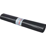 Sopsäck 125L 8st Svart ICA