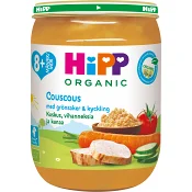 Couscous grönsaker & kyckling Från 8m Ekologisk 190g