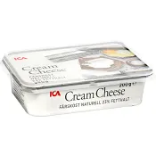 Cream cheese Naturell 23% 200g ICA