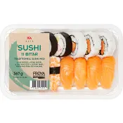 Sushi 11 bitar 367g ICA Asia