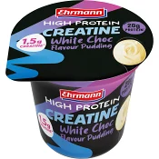 Protein Kreatin Pudding Vit Choklad 2,1% 230g High Protein