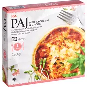 Kyckling & baconpaj Fryst 220g ICA