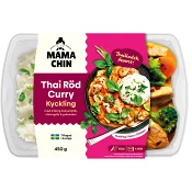 Färdigmat Thai Röd Curry Kyckling 450g Mama Chin