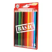Träfärgpennor Basic 15p Sense