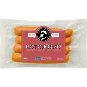 Chörizo hot vegansk 300g Astrid & Aporna