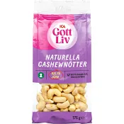 Cashewnötter 175g ICA Gott Liv