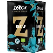 Bryggkaffe Koffeinfri Ekologisk 450g Zoegas