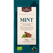 Chokladkaka Mint Mörk Choklad 55% 100g ICA Selection