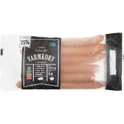 Varmkorv 75% kötthalt 300g ICA