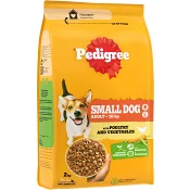 Hundmat Mini Fågel med fjäderfä och grönsaker 2000 Gram Pedigree