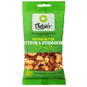 Nötmix Rostade Citron & Rosmarin Ekologisk 110g Chelsie's