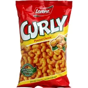 Curly Jordnötsbågar 150g Lorenz