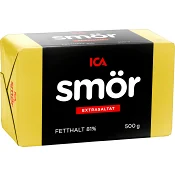 Smör Extrasaltat 81% 500g ICA