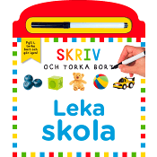 Skriv och torka bort - Leka skola