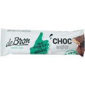 Choc Wafer 34g De Bron