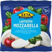 Mozzarella Laktosfri 100g Zeta