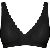 Sloggi Zero Feel Lace Bralette S Svart