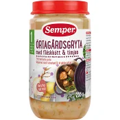 Örtagårdsgryta med fläskött & timjan Från 1år 235g Semper