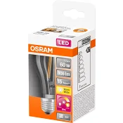 LED CL A 60 Normal E27 Glow Dimbar 1-p Osram