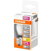 LED CLP 25 Klot E27 Matt Dimbar 1-p Osram