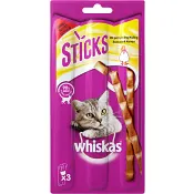 Kattgodis Sticks Kyckling 3-p 18g Whiskas