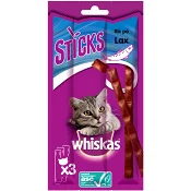 Kattgodis Sticks Lax 3-p Miljömärkt Whiskas