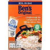 Ris Långkornigt Boil in bag 1kg Ben´s Original